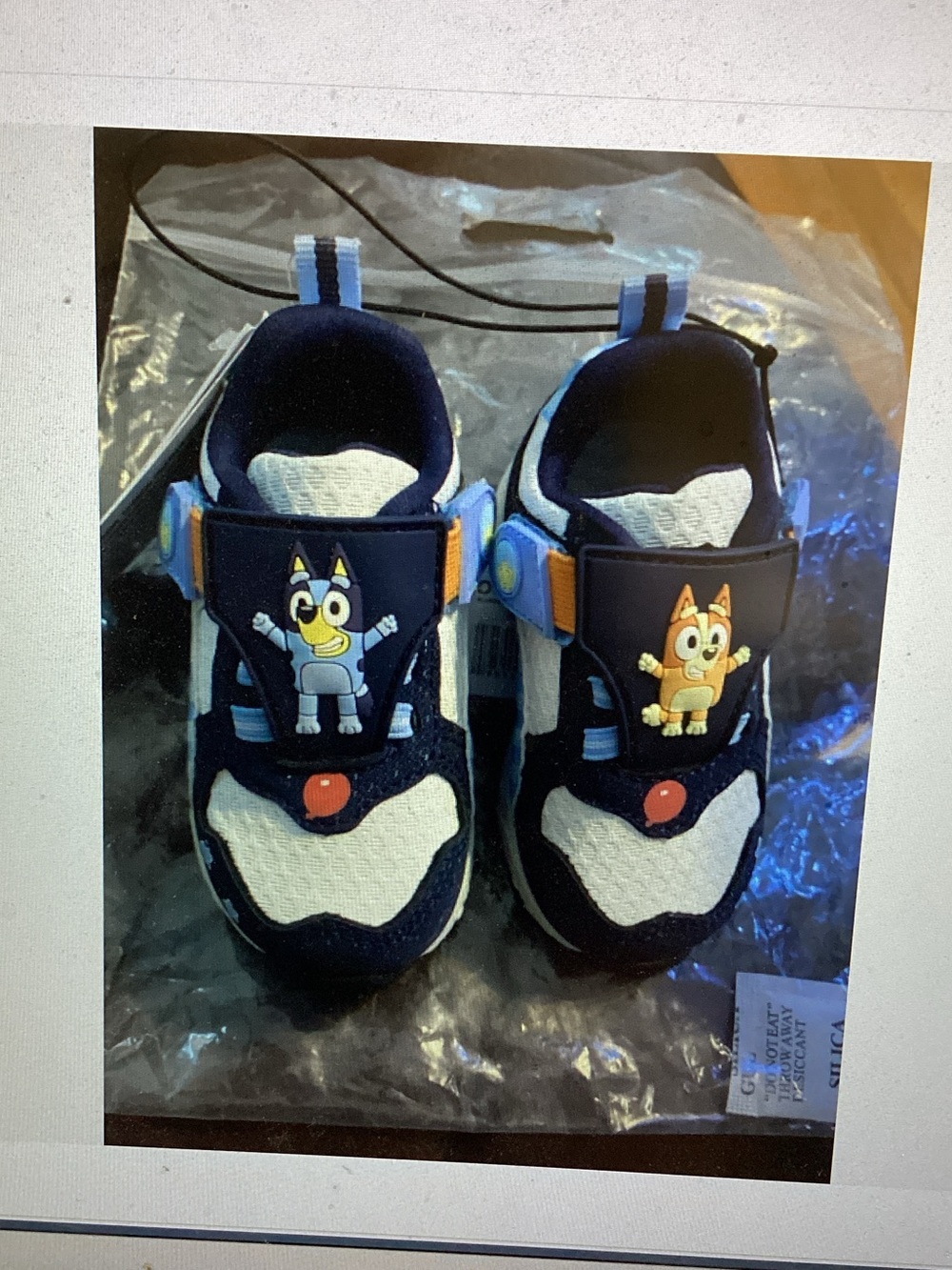 Bluey Light Up Toddler Boys Athletic Shoes